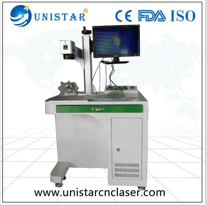 Gold and Silver Jewelry Fiber Laser Marking Machine Laser Marker
