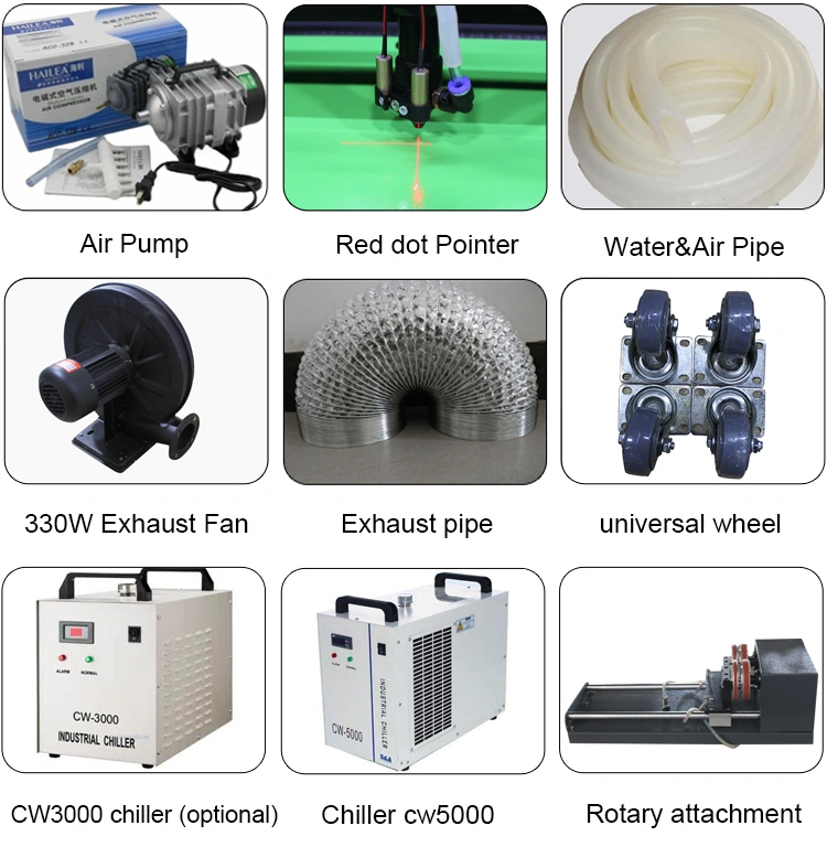 Wood Acrylic Zing Laser Cutter 9060 1390 CNC Laser Engraving Machine Efr 60W 80W 100W 130W CO2 Laser Cutting Engraving Machine