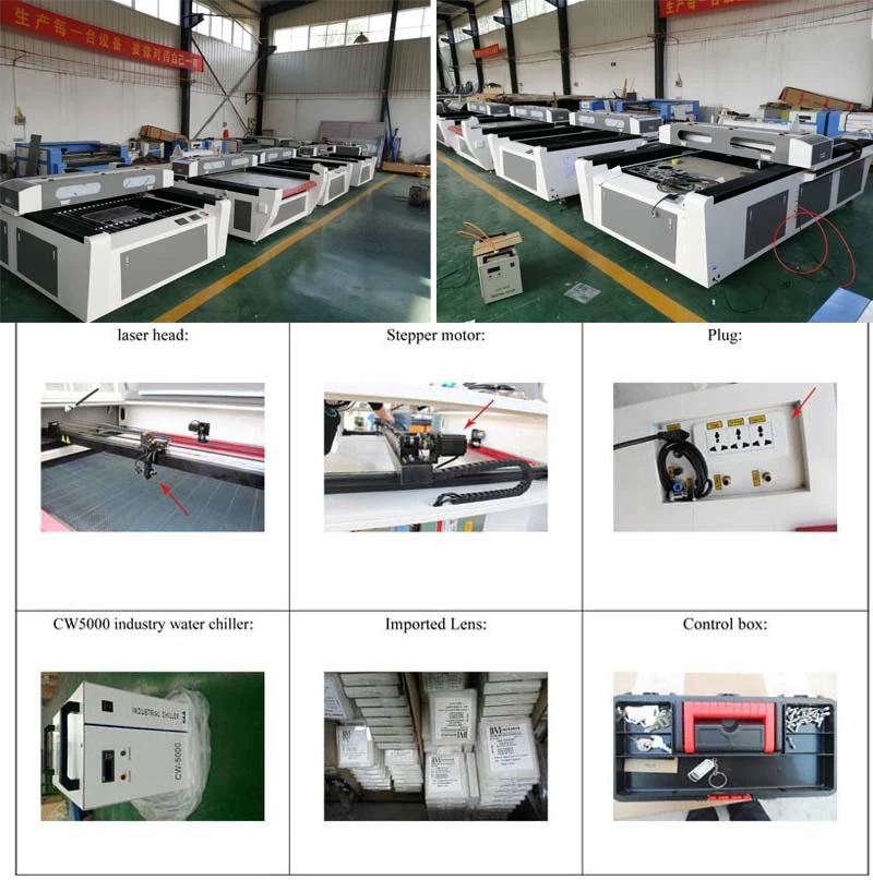 1325 CO2 Laser Engraving and Cutting Machine Leather Wood Laser Cutting Machine Acrylic Laser Cutting Machine