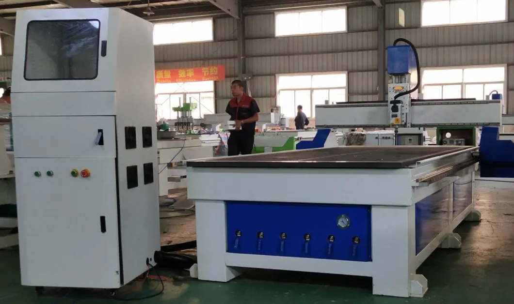 1530 2030 2130 2040 1325 3D Woodworking Cutting Carving Engraving Machine /4 Axis CNC Router for Wooden Door Wood Furniture and Cabniet with Vacuum Table