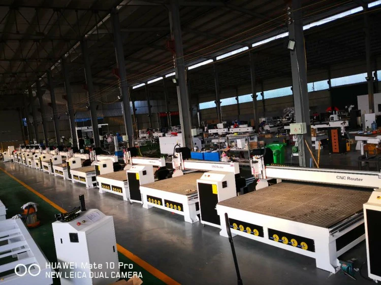 3 Axis 4X8FT 3D Woodworking CNC Router for Wood/Acrylic/Plywood/PVC/MDF Engraving/Carving/Milling/Cutting 1325 Machine with Nc Studio Controller Price