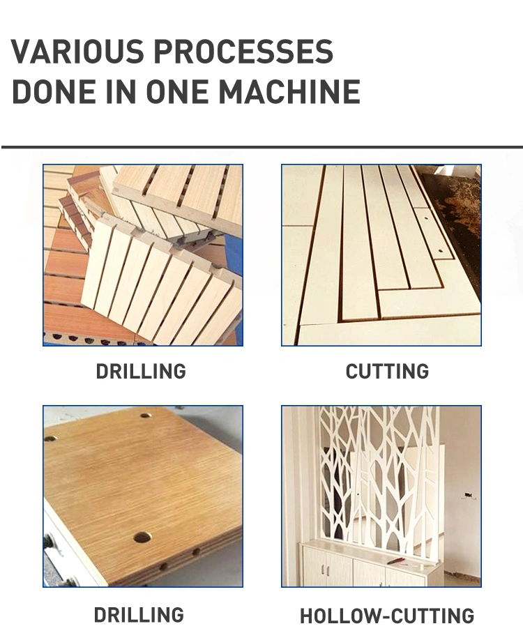 Woodworking Wood Acrylic Plywood PVC MDF Engraving Cutting Atc 1325 Engraving Carving CNC Router