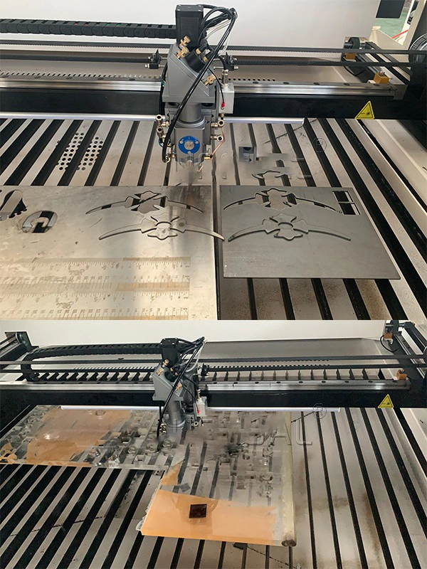 500W Mixed Laser Focusing Metal and Non-Metal CO2 Laser Cutter Laser Cutting Machine 1325