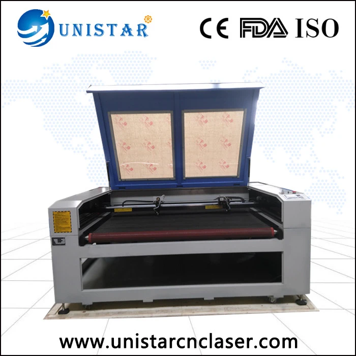 Double Heads Auto Feeding Laser Cutting Machine