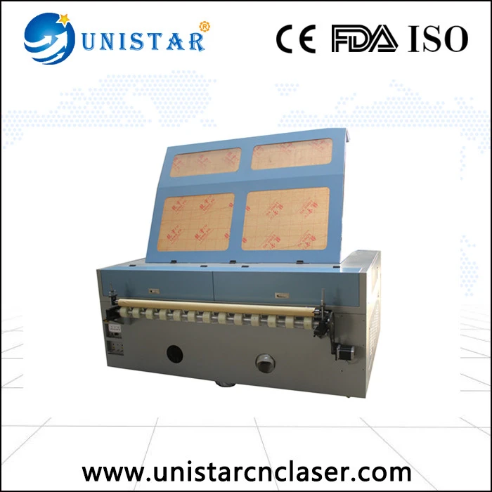 Double Heads Auto Feeding Laser Cutting Machine with CCD