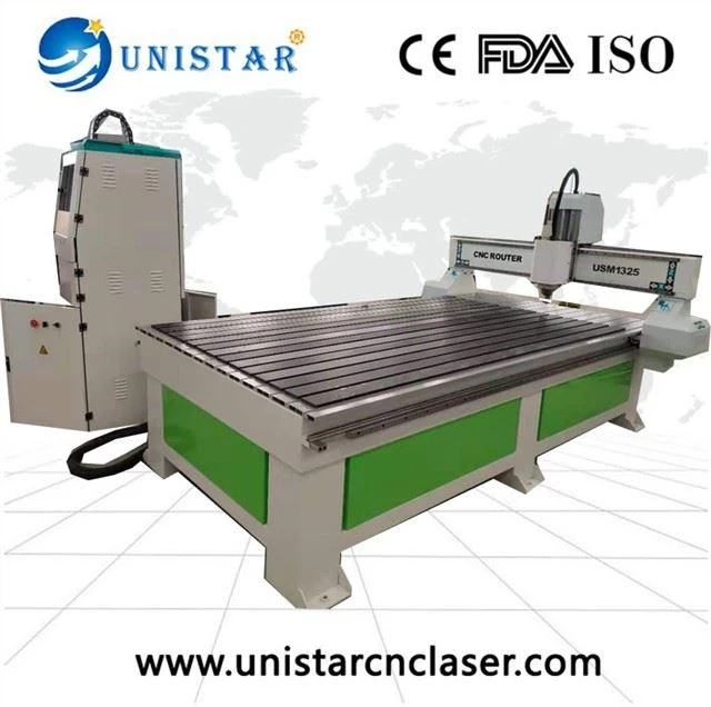 1325 Woodworking Cutting Carving Engraving Machine /3 Axis CNC Router For Wooden Door Wood Furniture And Cabniet With Vacuum Table