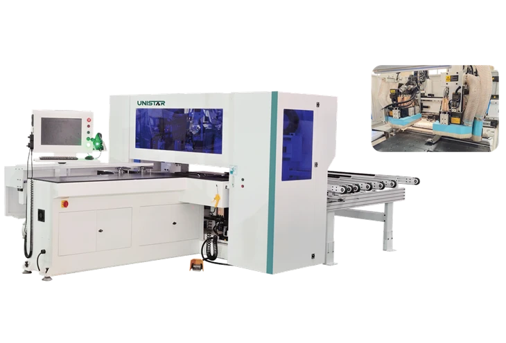 Six Side Drilling Machine For Drilling Hole Panel Furniture