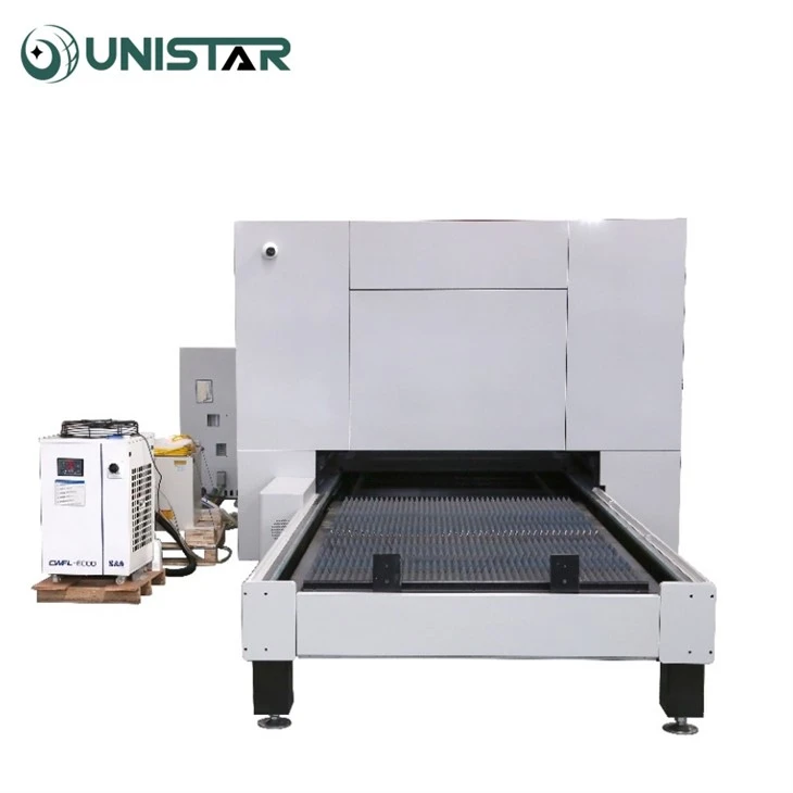 Fully Enclosed Fiber Laser Cutting Machine With Exchange Table Fully Enclosed Fiber Laser Cutting Machine With Exchange Table