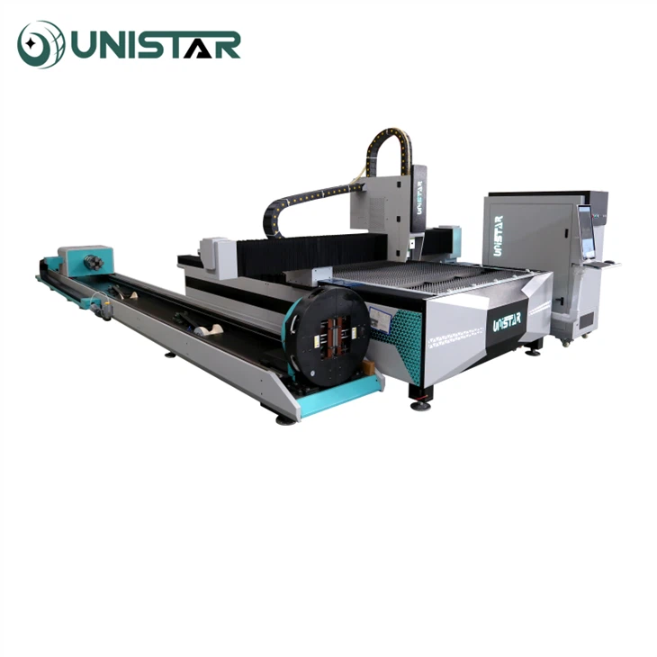 Metal Tube And Plate Laser Cutting Machine