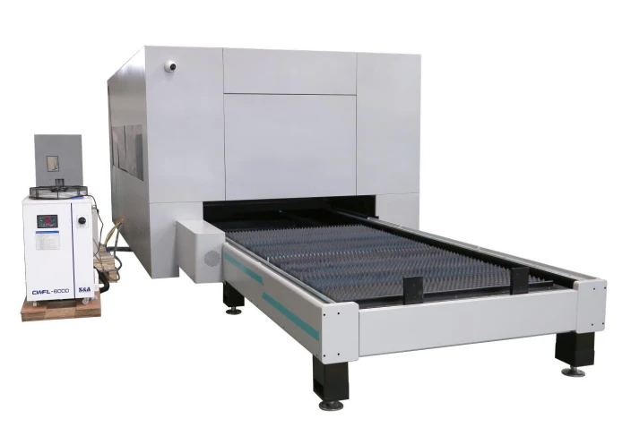 5x10 Fiber Laser Cutter With Fully Enclosed Cover For Metal 5x10 Fiber Laser Cutter With Fully Enclosed Cover For Metal