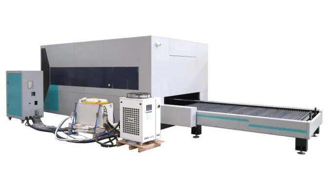 5x10 Fiber Laser Cutter With Fully Enclosed Cover For Metal 5x10 Fiber Laser Cutter With Fully Enclosed Cover For Metal