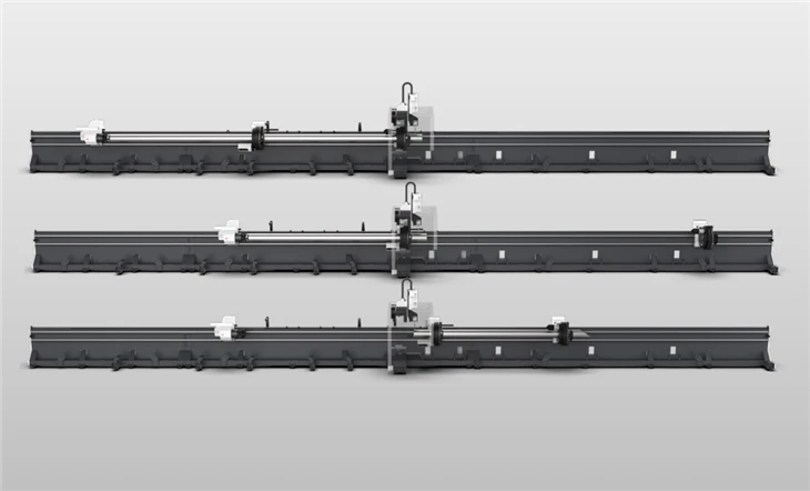 Three Chuck Fiber Laser Tube Cutting Machine high quality Three Chuck Fiber Laser Tube Cutting Machine high quality